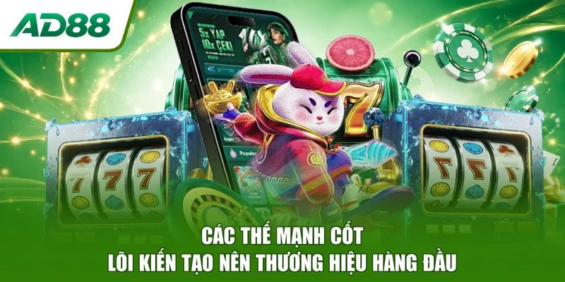 Các thế mạnh cốt lõi kiến tạo nên thương hiệu hàng đầu
