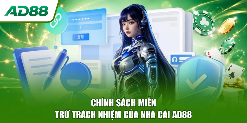 Chính sách miễn trừ trách nhiệm của nhà cái AD88