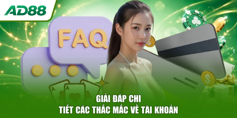Giải đáp chi tiết các thắc mắc về tài khoản