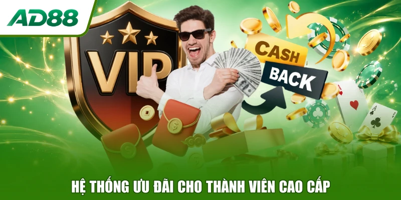 Hệ thống ưu đãi cho thành viên cao cấp