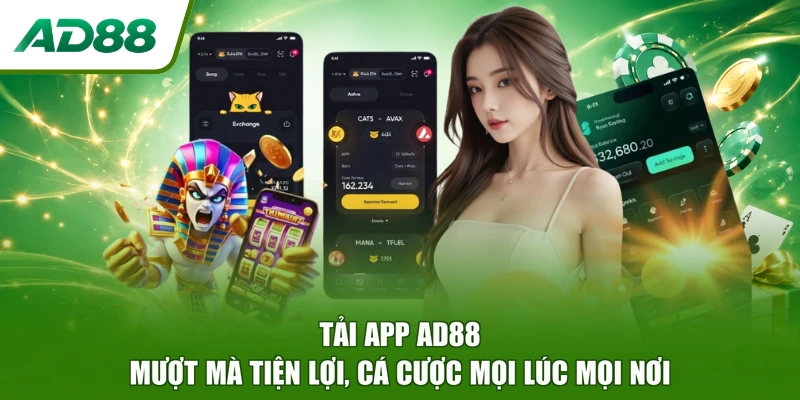 Tải App AD88 - Mượt Mà Tiện Lợi, Cá Cược Mọi Lúc Mọi Nơi