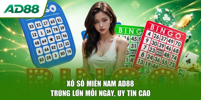 Xổ Số Miền Nam AD88 - Trúng Lớn Mỗi Ngày, Uy Tín Cao